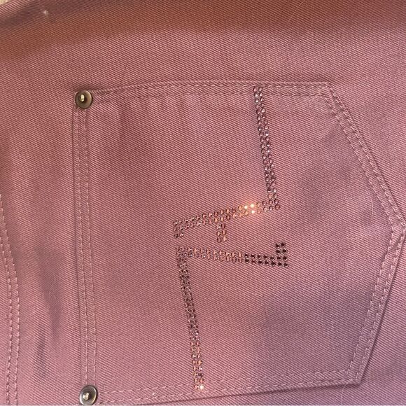 Zara Women's Denim Jeans Skirt Purple XS/EU34/US2 - Picture 7 of 10